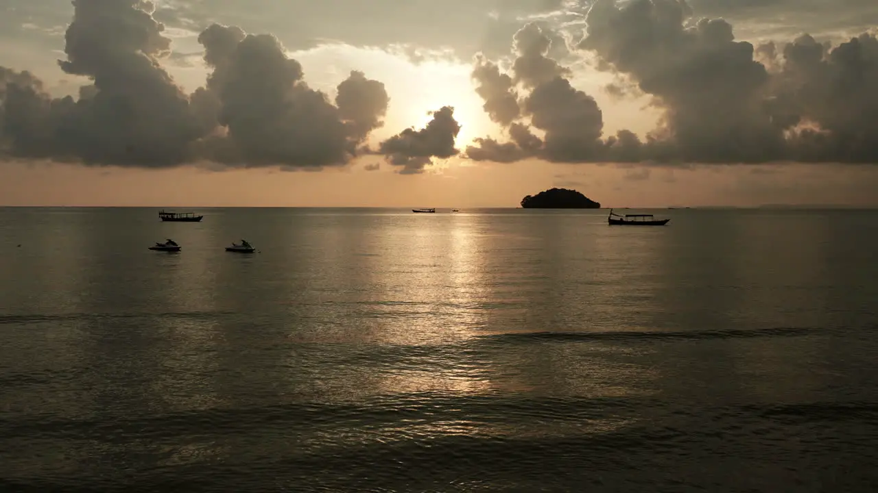 Cambodia Sihanoukville Otres Beach Sunset