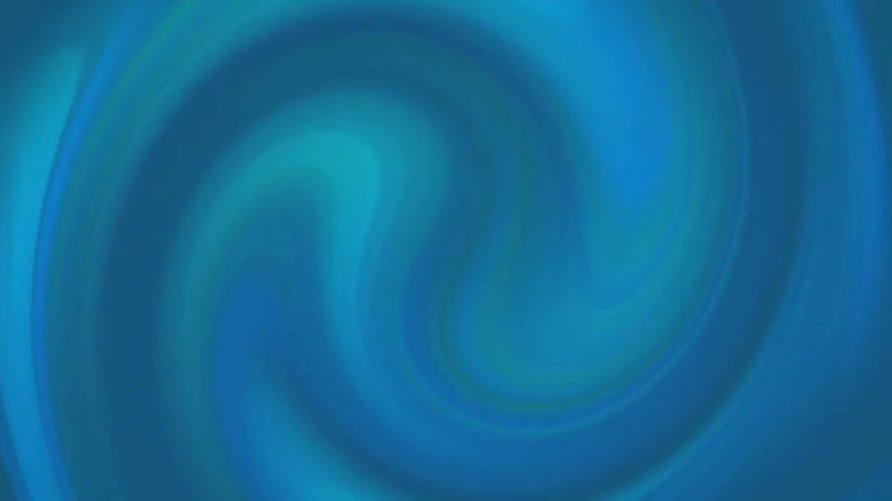 Animation of blue spiral shapes moving