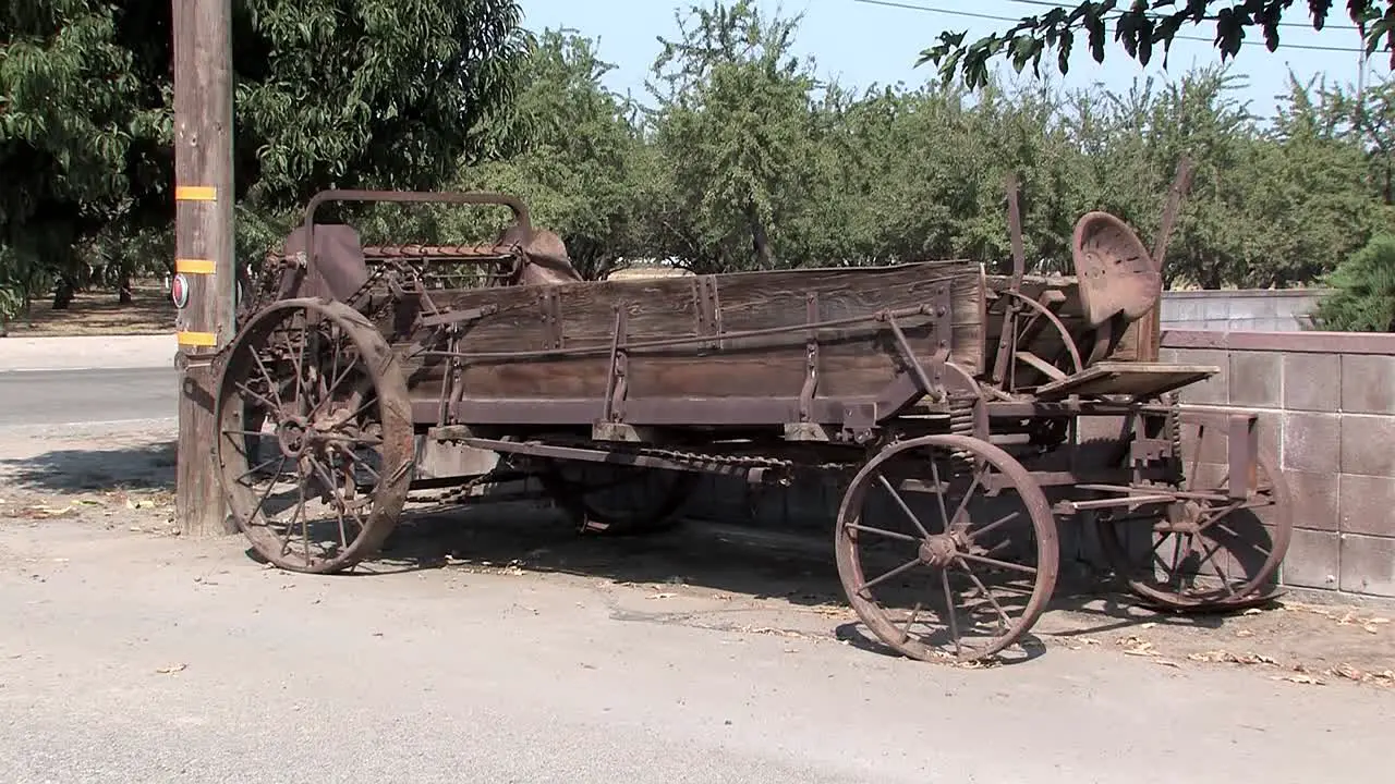 Old carriage in California USA