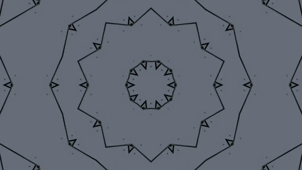 Black Polygon lines spreading in grey background Animation