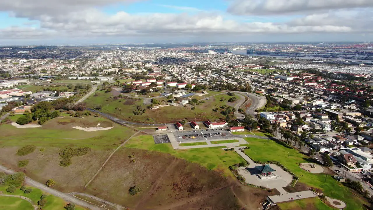 4K San Pedro Ca Historical City Scape