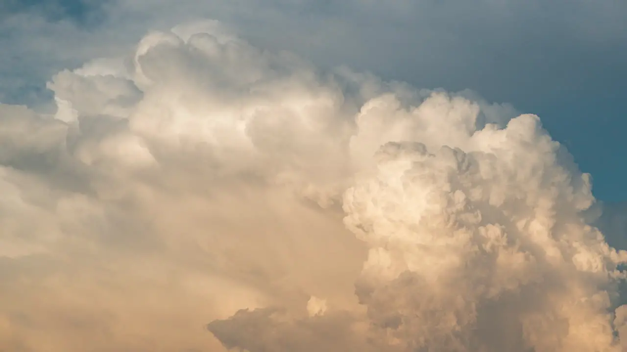 Exploding storm along a dry-line in the Texas Panhandle