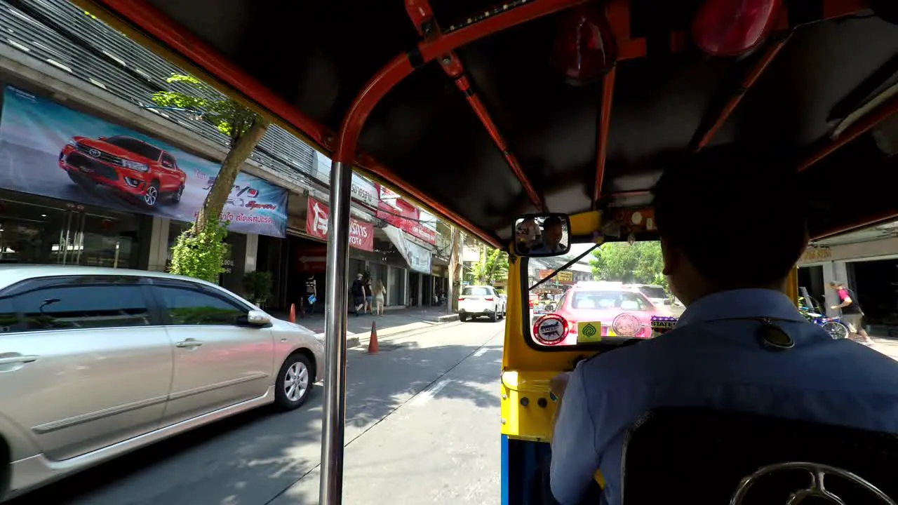 Traffic in Bangkok is heavy and usually gridlocked