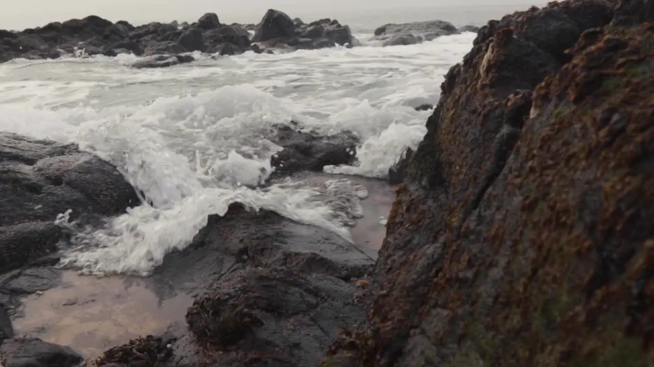 Irish Sea at beach on Northern Irish coast County Antrim-6