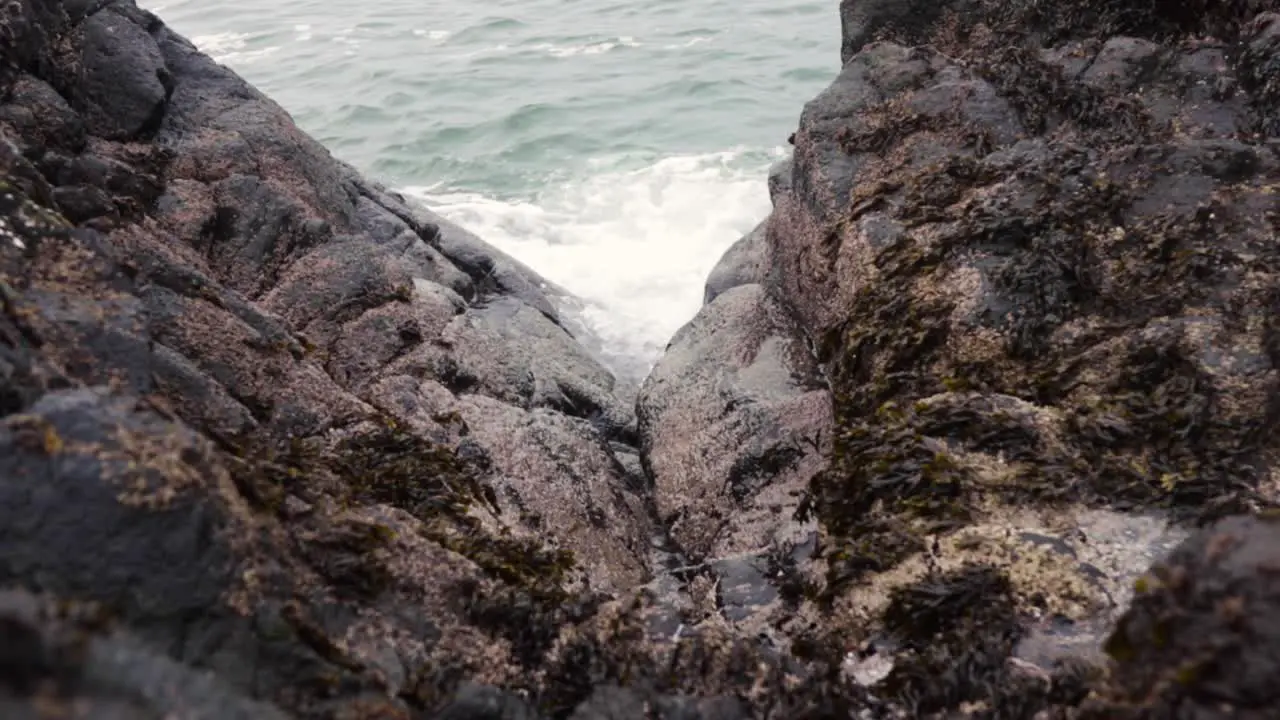 Irish Sea at beach on Northern Irish coast County Antrim-11