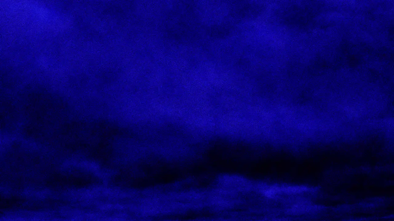 Animation of dark stormy halloween dark blue sky