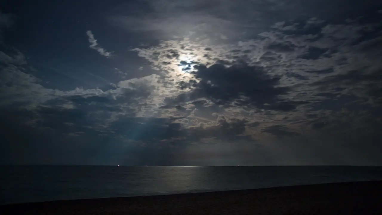 Sardinia Beach Fullmoon 4K 00